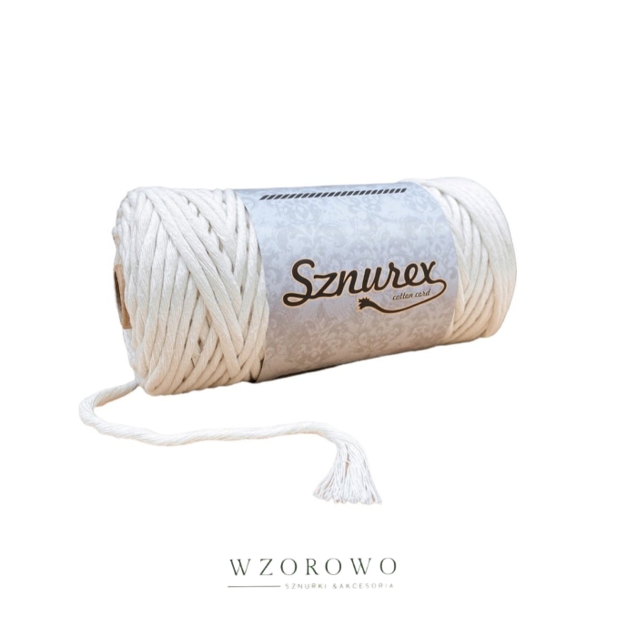 SZNUREK BAWEłNIANY SKRĘCONY 3MM ECRI