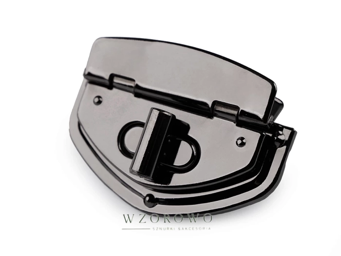 Zapięcie do torby 39 x 54 mm czarny nikiel