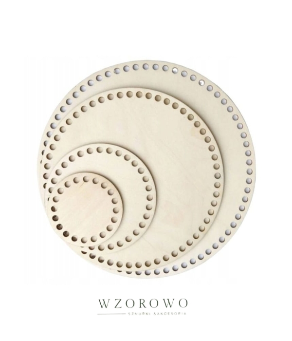 OKRĄGŁA BAZA OKRĄGŁE DNO DO KOSZYKA 10 CM