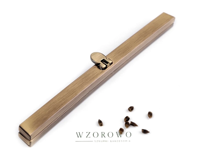 Bigle do torby 19 cm bez zaciskania stary mosiądz 
