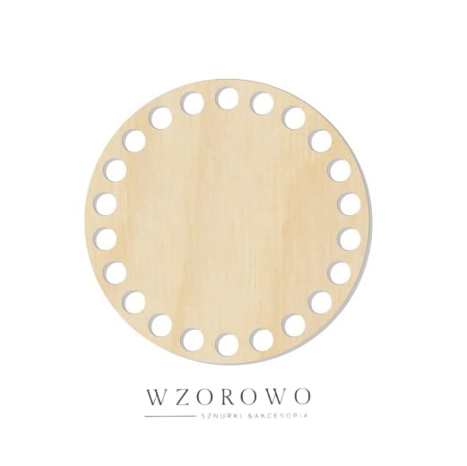 Baza koszyka - koło 12cm - podkładka pod kubek