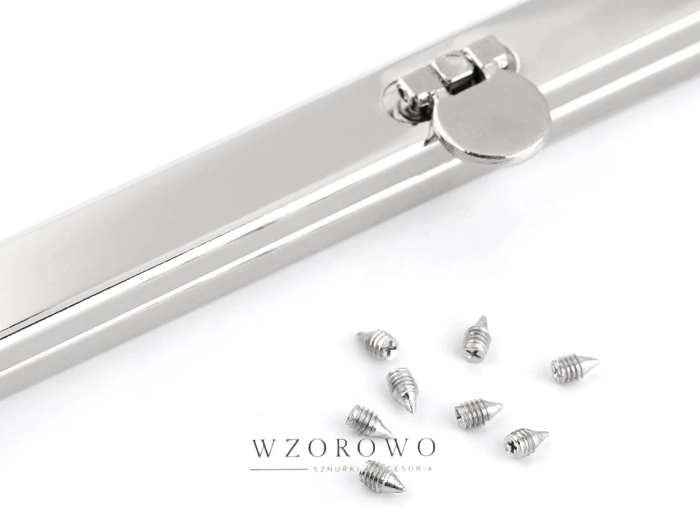 Bigle do torby 15 cm bez zaciskania nikiel