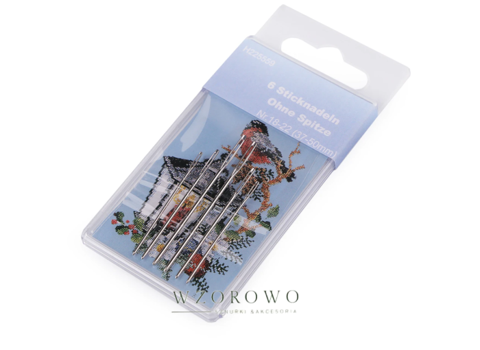 Igły do haftu tępe