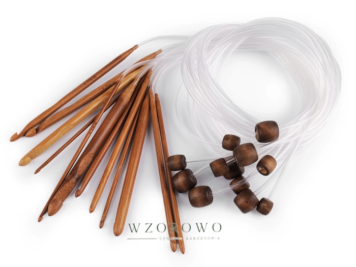 Szydełko bambusowe tunezyjskie rozmiar 3