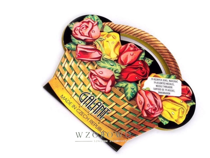 Igły karnet - koszyczek Galant