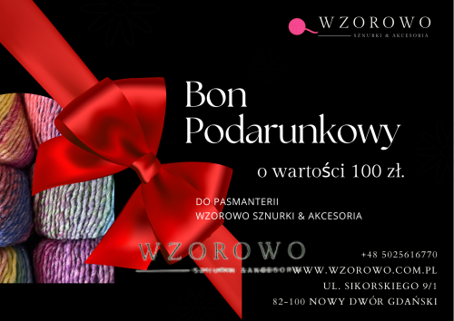 Różowo Czarny Delikatny i Kobiecy Bon Podarunkowy Kwiaciarnia.png