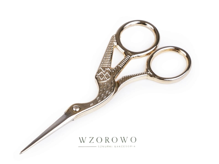 Nożyczki  w kształcie bociana długość 11,5 cm