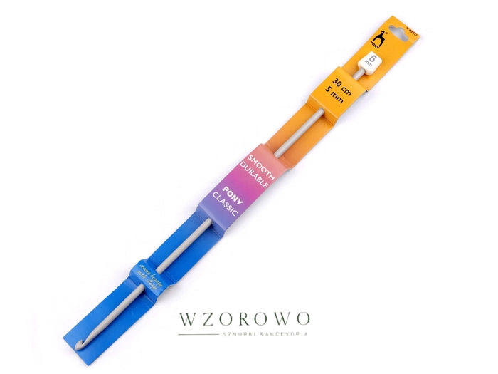 Szydełko do włóczki rozmiar: 5 długość 30 cm (tunezyjskie)Pony