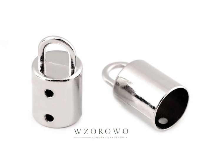 Końcówka metalowa do sznurka Ø14 mm